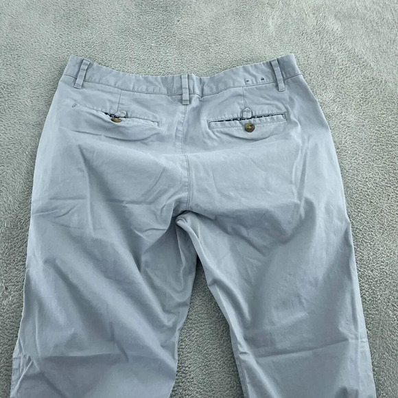 Bonobos Mens Slim Fit Gray Chinos 32/30 Cotton Spandex Blend 4564 - Picture 2 of 12